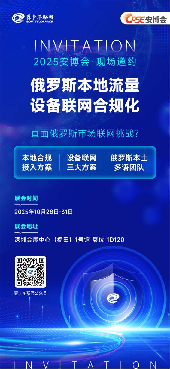 翼卡俄罗斯本地流量合规方案亮相安博会，破解联网难题